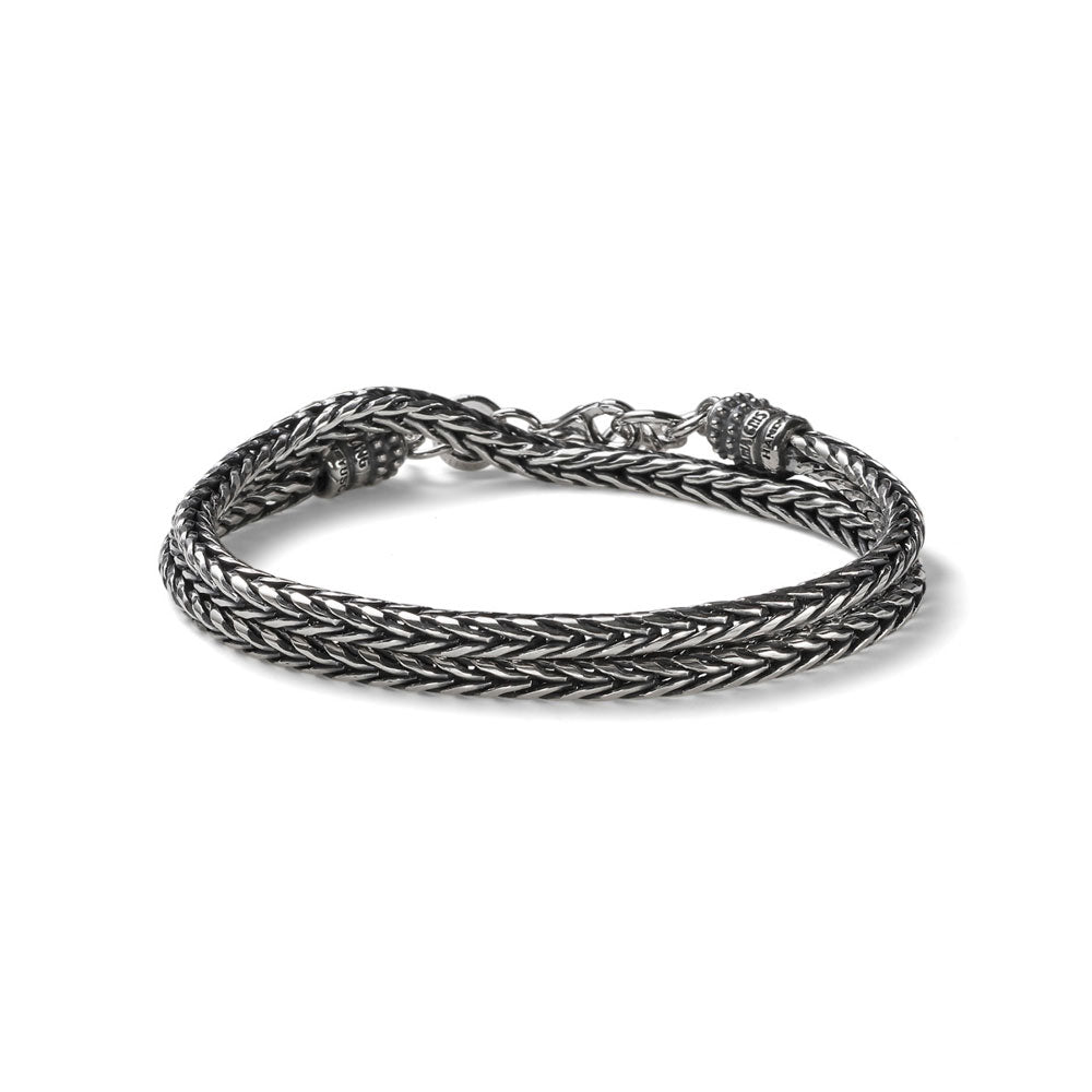 Bracciale Alessandro Magrino Iconic argento uomo G3492-2b Gioielli