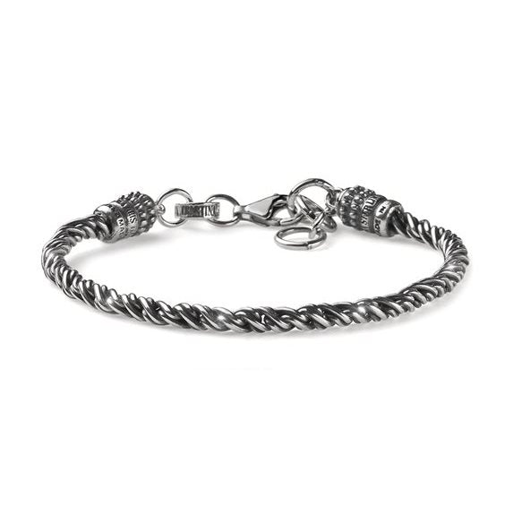 Bracciale Alessandro Magrino Iconic argento uomo G3510-2b Gioielli