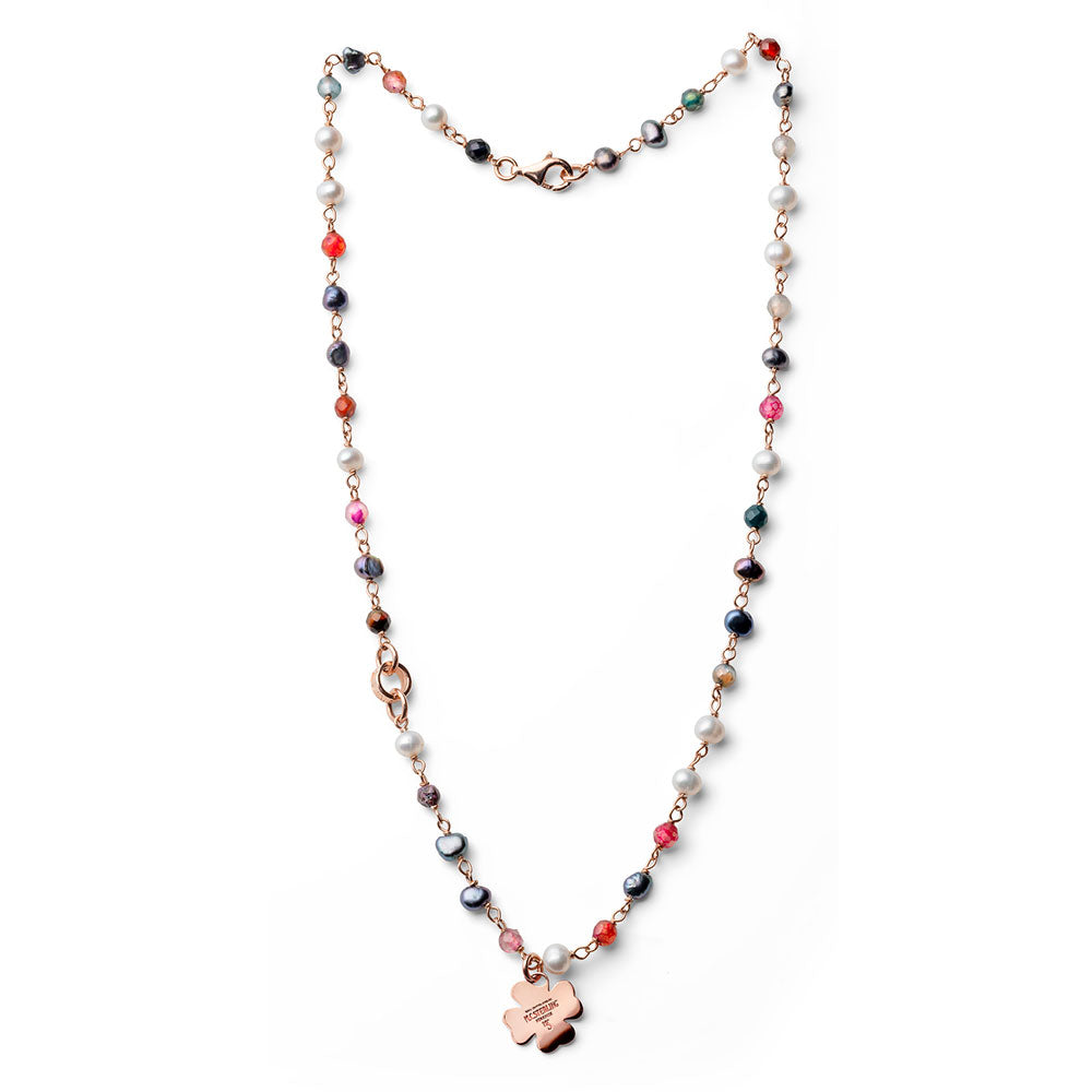 Collana Maria Cristina Sterling Luckyou argento donna G3971R-2b Gioielli