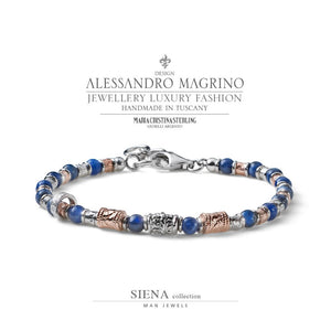 Bracciale Alessandro Magrino Siena argento uomo G4024/19-2b Gioielli