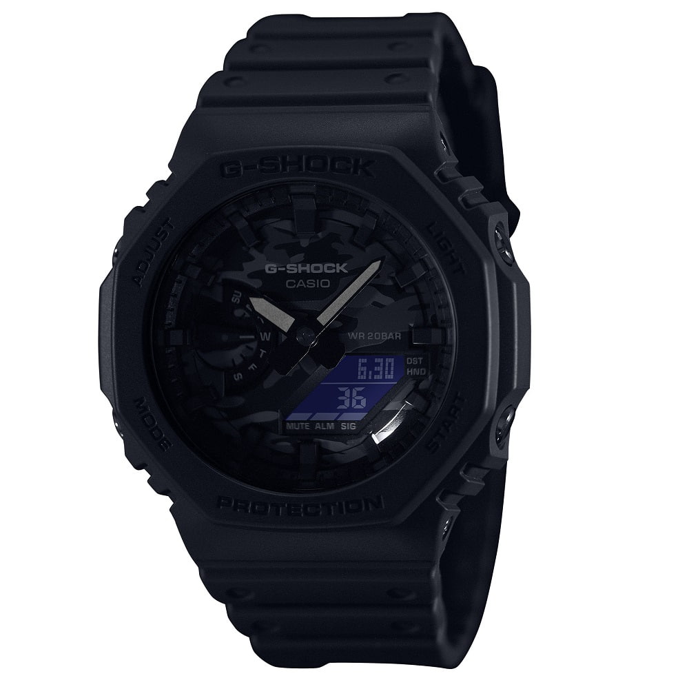 Orologio Casio G-Shock GA-2100CA-8AER camo uomo-2b Gioielli