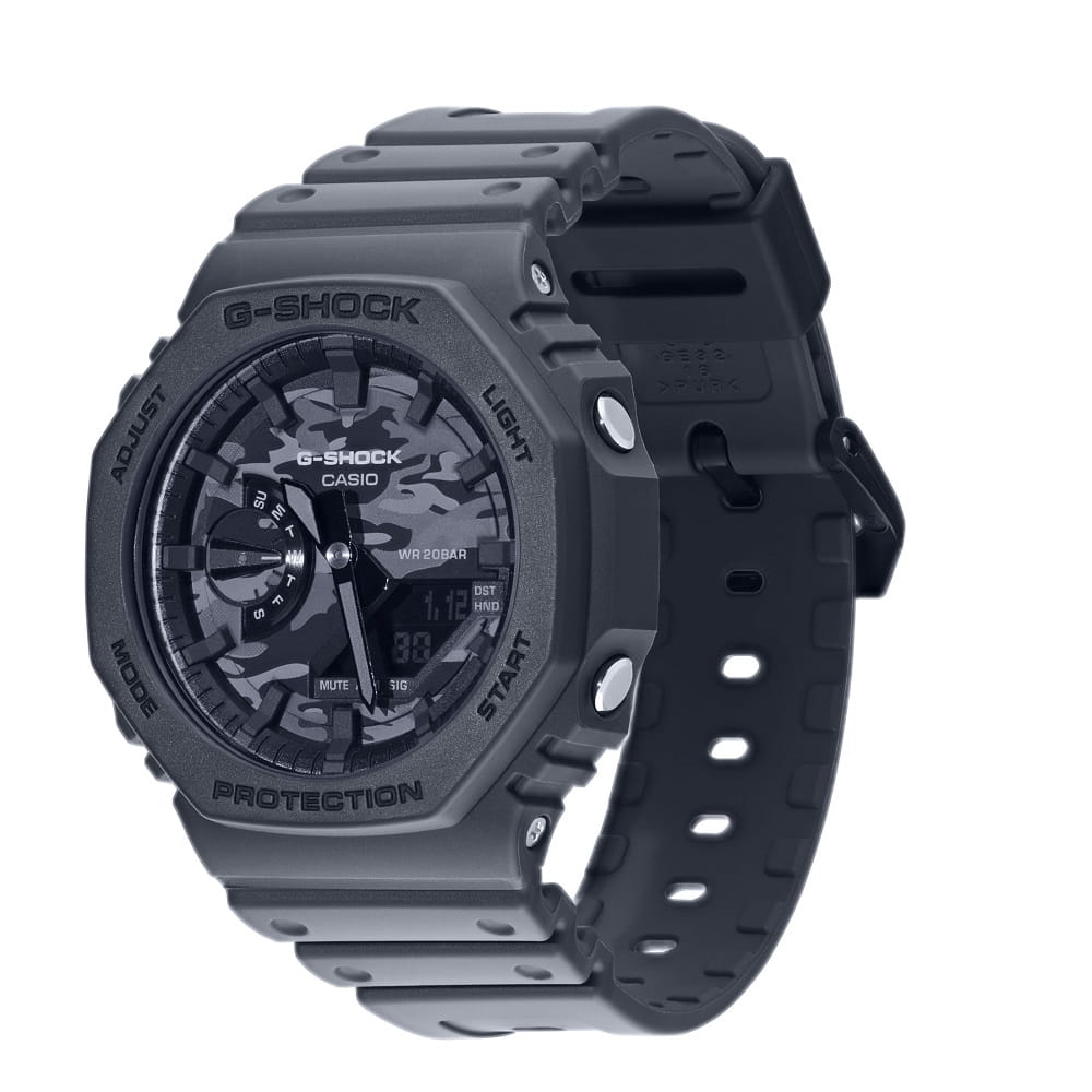 Orologio Casio G-Shock GA-2100CA-8AER camo uomo-2b Gioielli