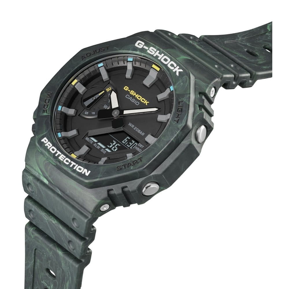 Orologio Casio G-Shock GA-2100FR-3AER Foggy Forest uomo-2b Gioielli
