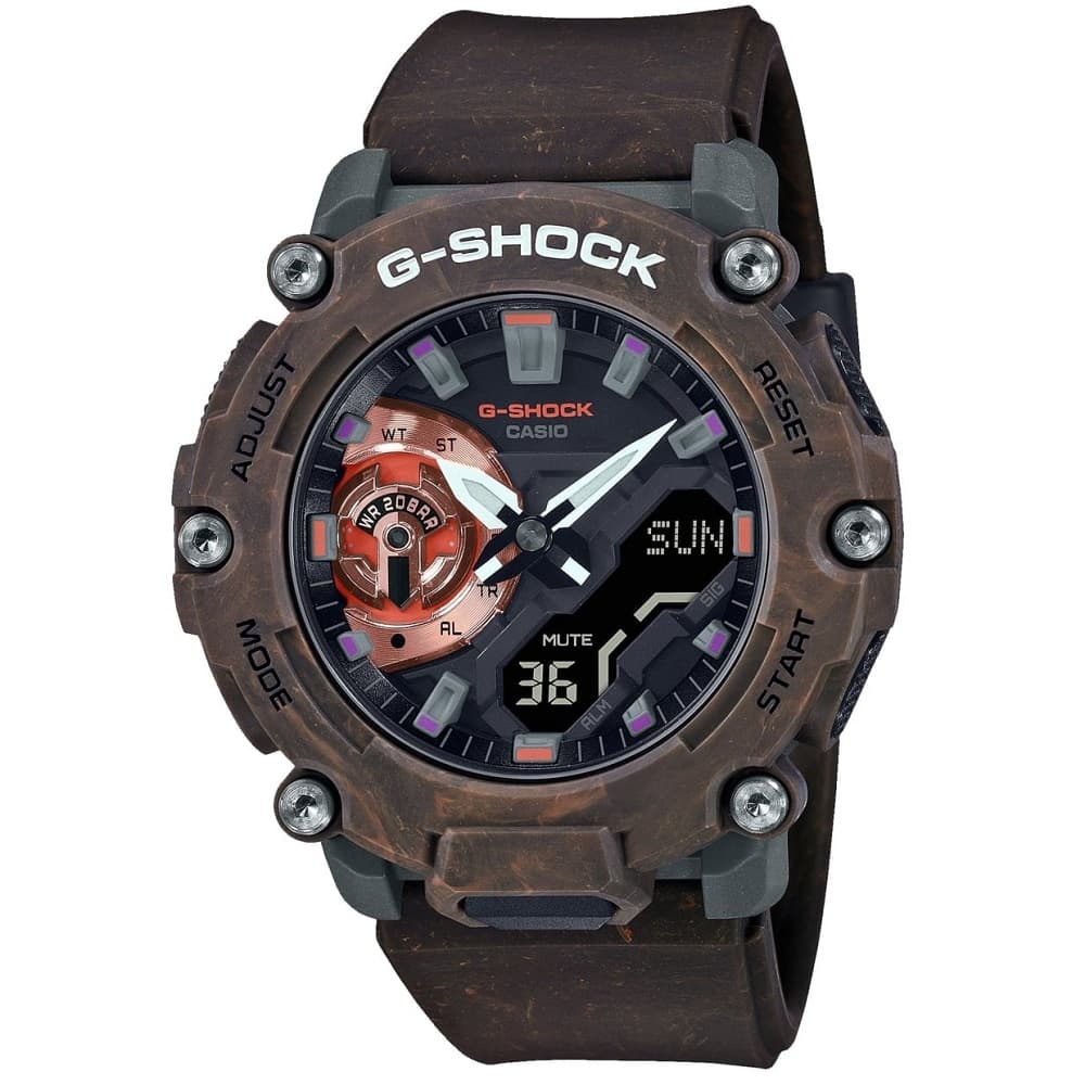 Orologio Casio G-Shock GA-2200MFR-5AER Carbon Core Mystic Forest uomo-2b Gioielli