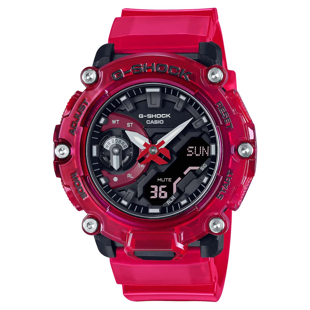 Orologio Casio G-Shock GA-2200SKL-4AER Carbon Core uomo-2b Gioielli