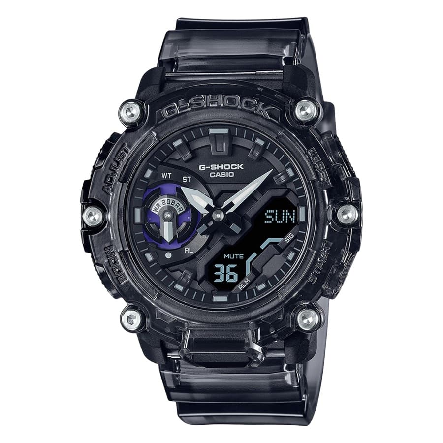 Orologio Casio G-Shock GA-2200SKL-8AER Serie Sound Wave uomo-2b Gioielli