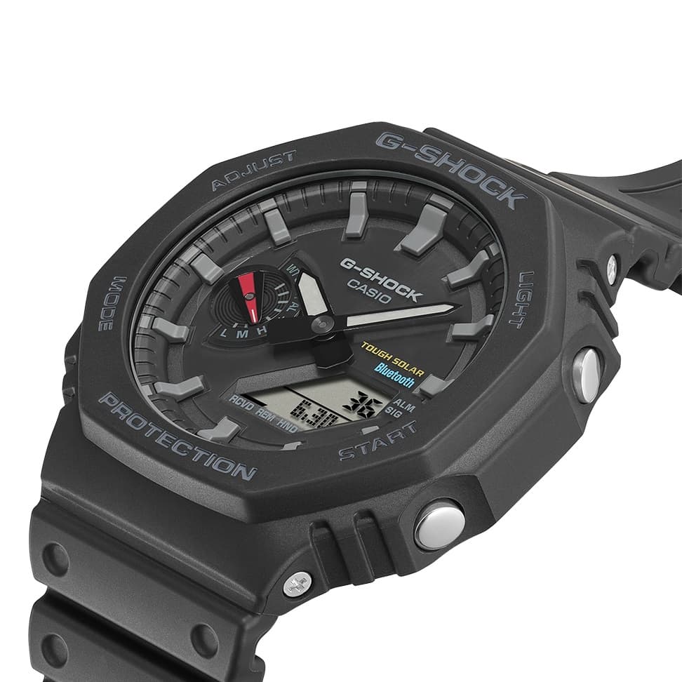 Orologio Casio G-Shock GA-B2100-1AER solare nero uomo-2b Gioielli