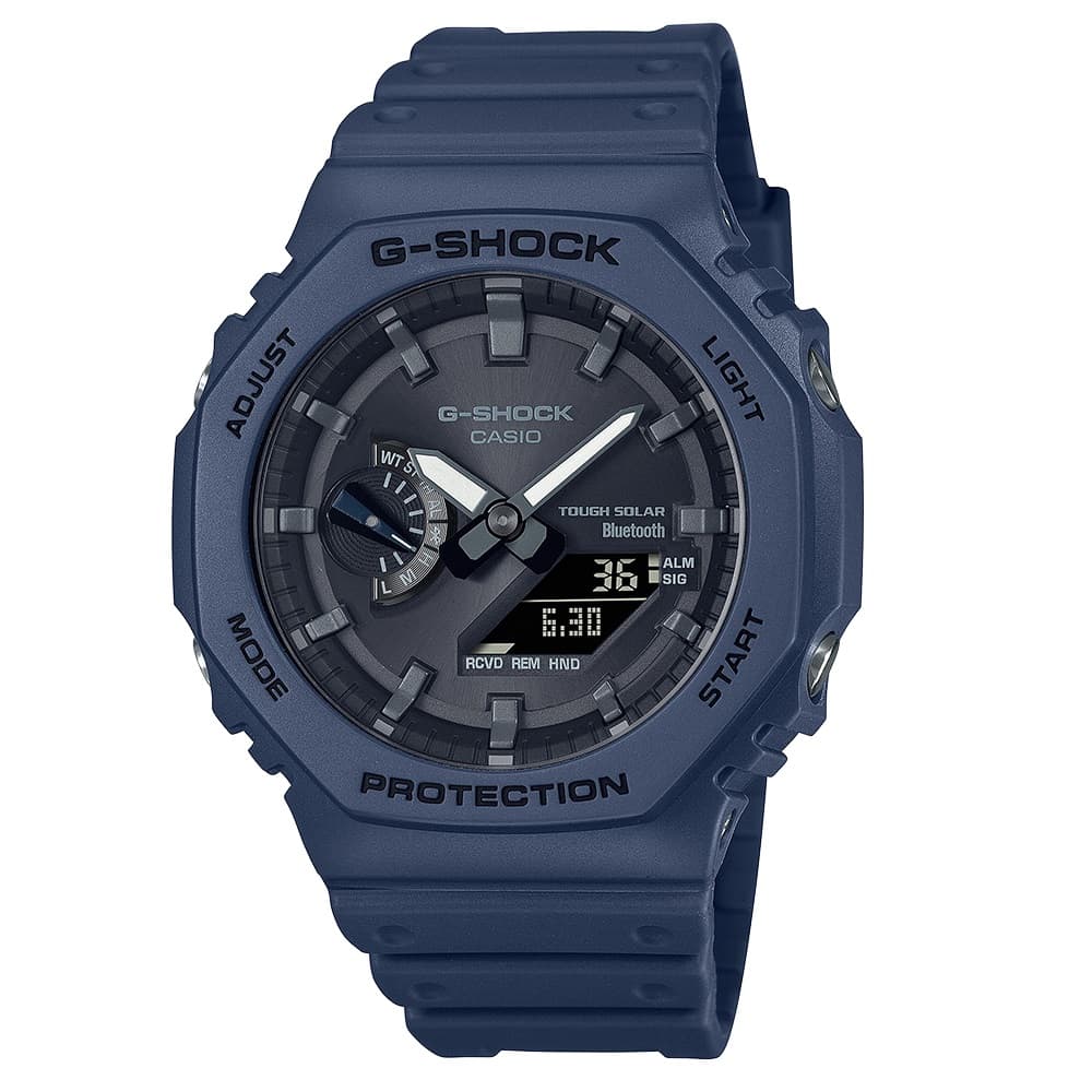 Orologio Casio G-Shock GA-B2100-2AER blu uomo-2b Gioielli