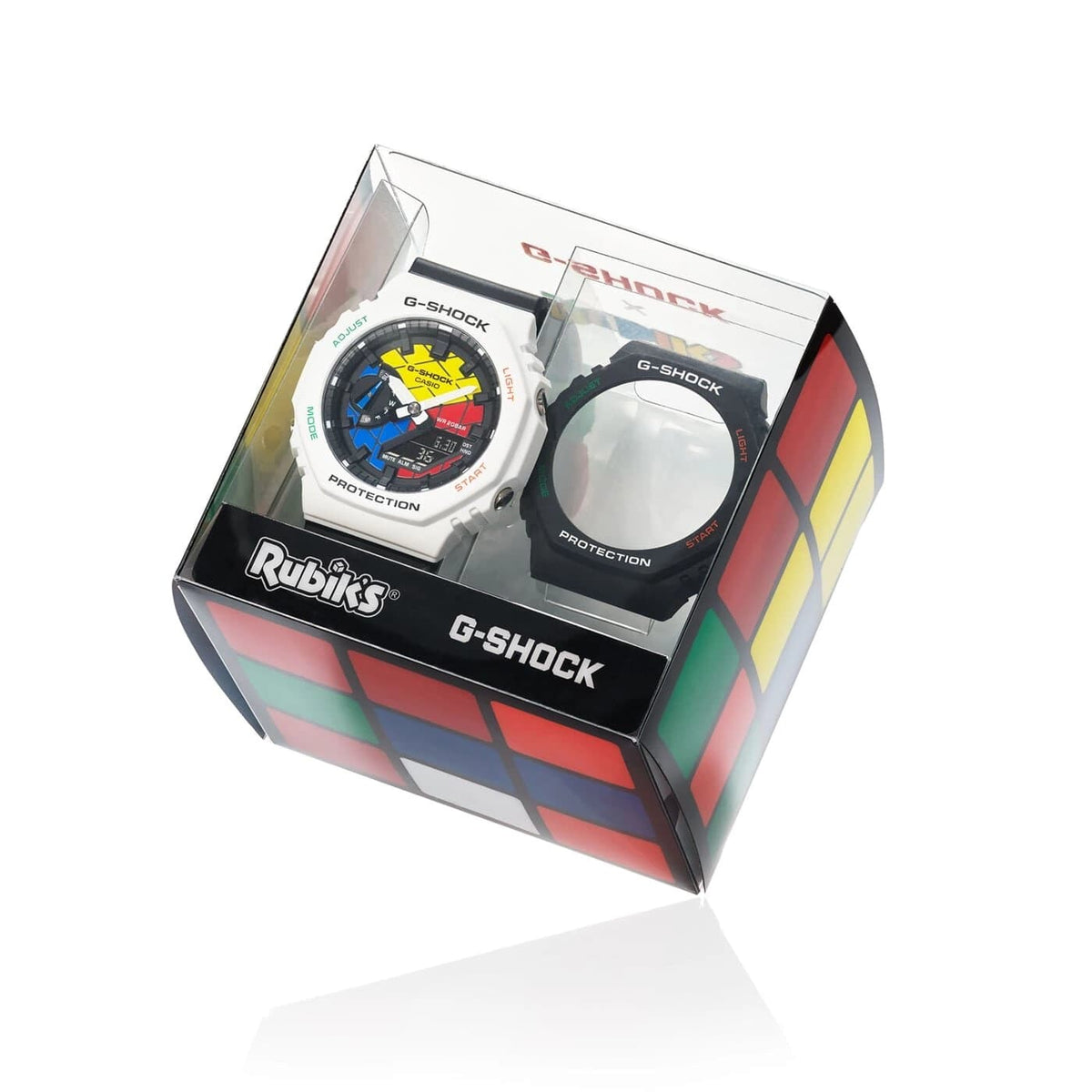 Orologio Casio G-Shock Rubik's Cube GAE-2100RC-1AER Limited Edition uomo-2b Gioielli
