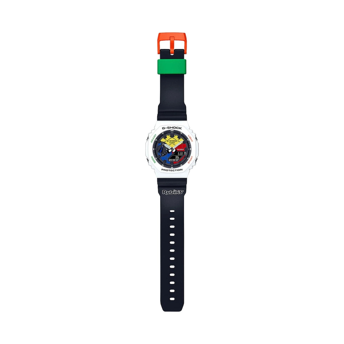 Orologio Casio G-Shock Rubik's Cube GAE-2100RC-1AER Limited Edition uomo-2b Gioielli