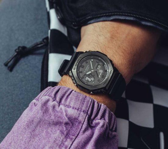 Orologio Casio G-Shock GM-2100BB-1AER uomo-2b Gioielli