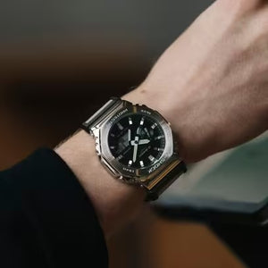 Orologio Casio G-Shock GM-2100C-5AER Utility Metal uomo-2b Gioielli