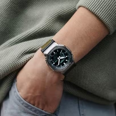 Orologio Casio G-Shock GM-2100CB-3AER Utility Metal uomo-2b Gioielli