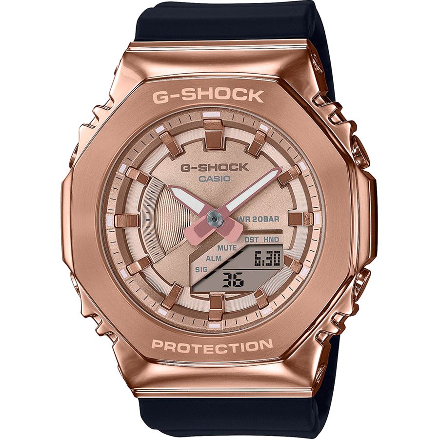 Orologio Casio G-Shock GM-S2100PG-1A4ER donna-2b Gioielli