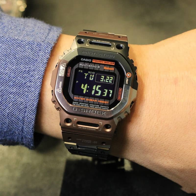 Orologio Casio G-Shock GMW-B5000TVB-1ER Titanium Virtual Limited Edition uomo-2b Gioielli
