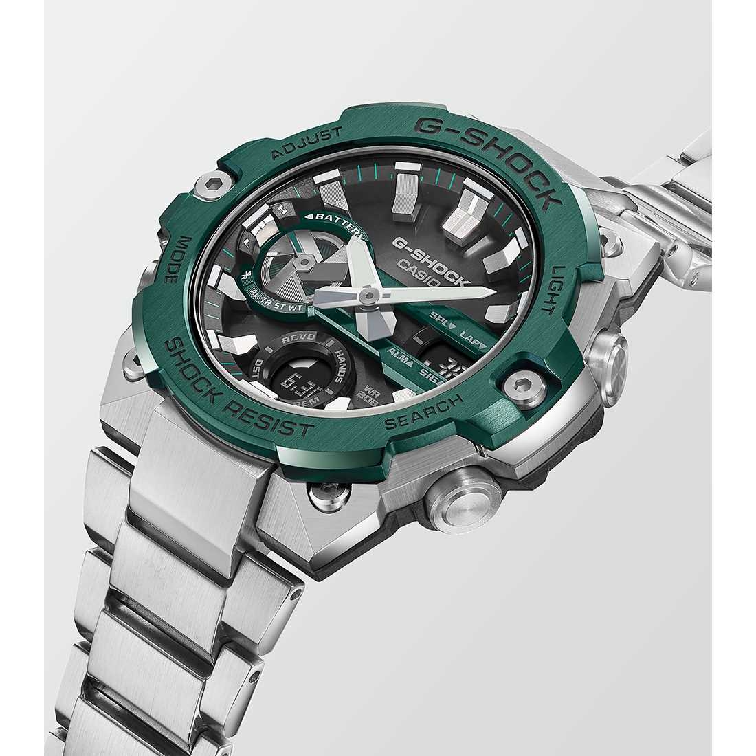 Orologio Casio G-Shock G-Steel GST-B400CD-1A3ER solare uomo Limited Edition-2b Gioielli