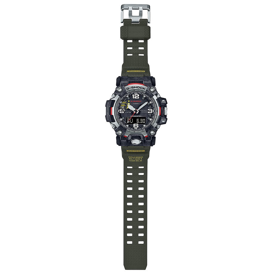 Orologio Casio G-Shock Mudmaster GWG-2000-1A3ER solare radiocontrollato uomo-2b Gioielli
