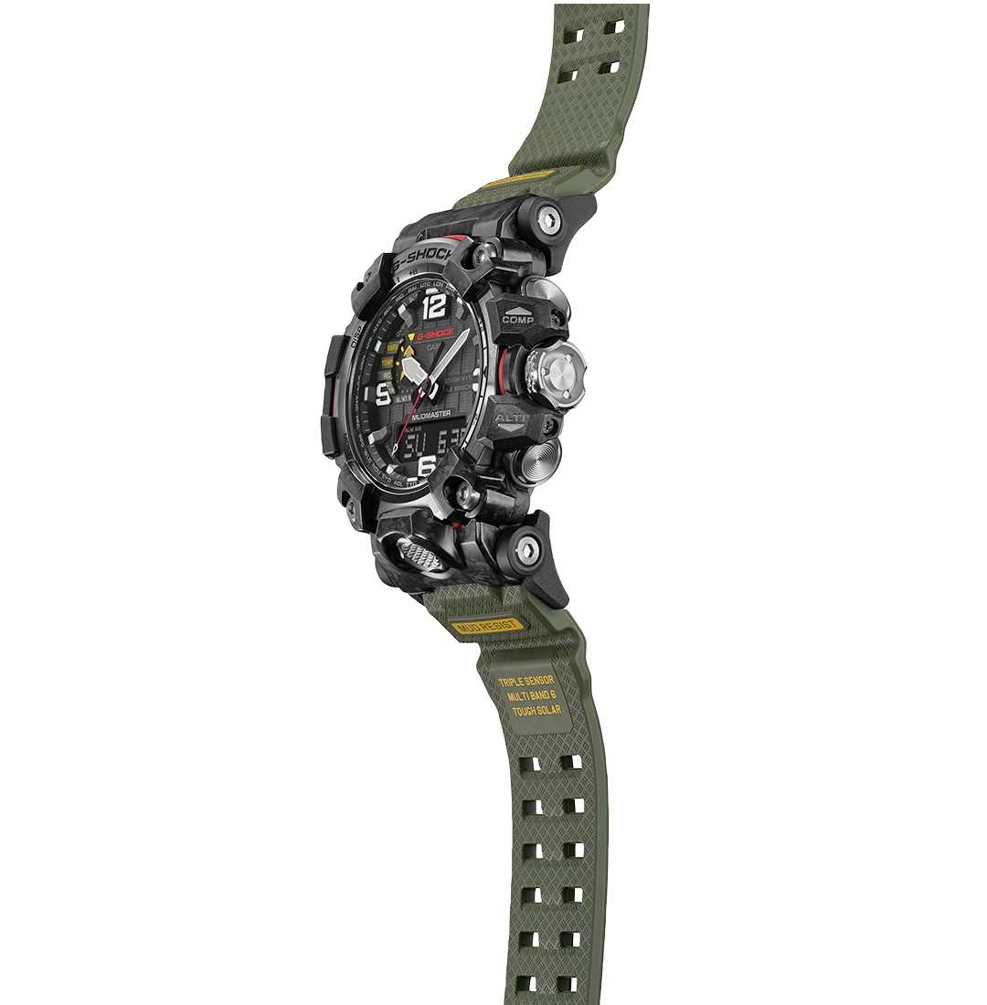 Orologio Casio G-Shock Mudmaster GWG-2000-1A3ER solare radiocontrollato uomo-2b Gioielli
