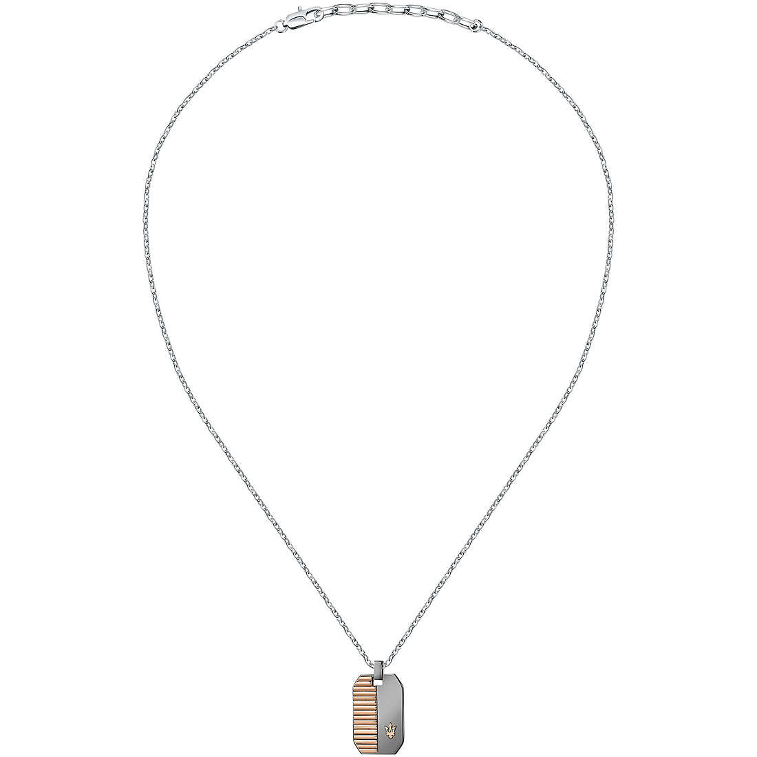 Collana Maserati JM222AVD01 uomo-2b Gioielli
