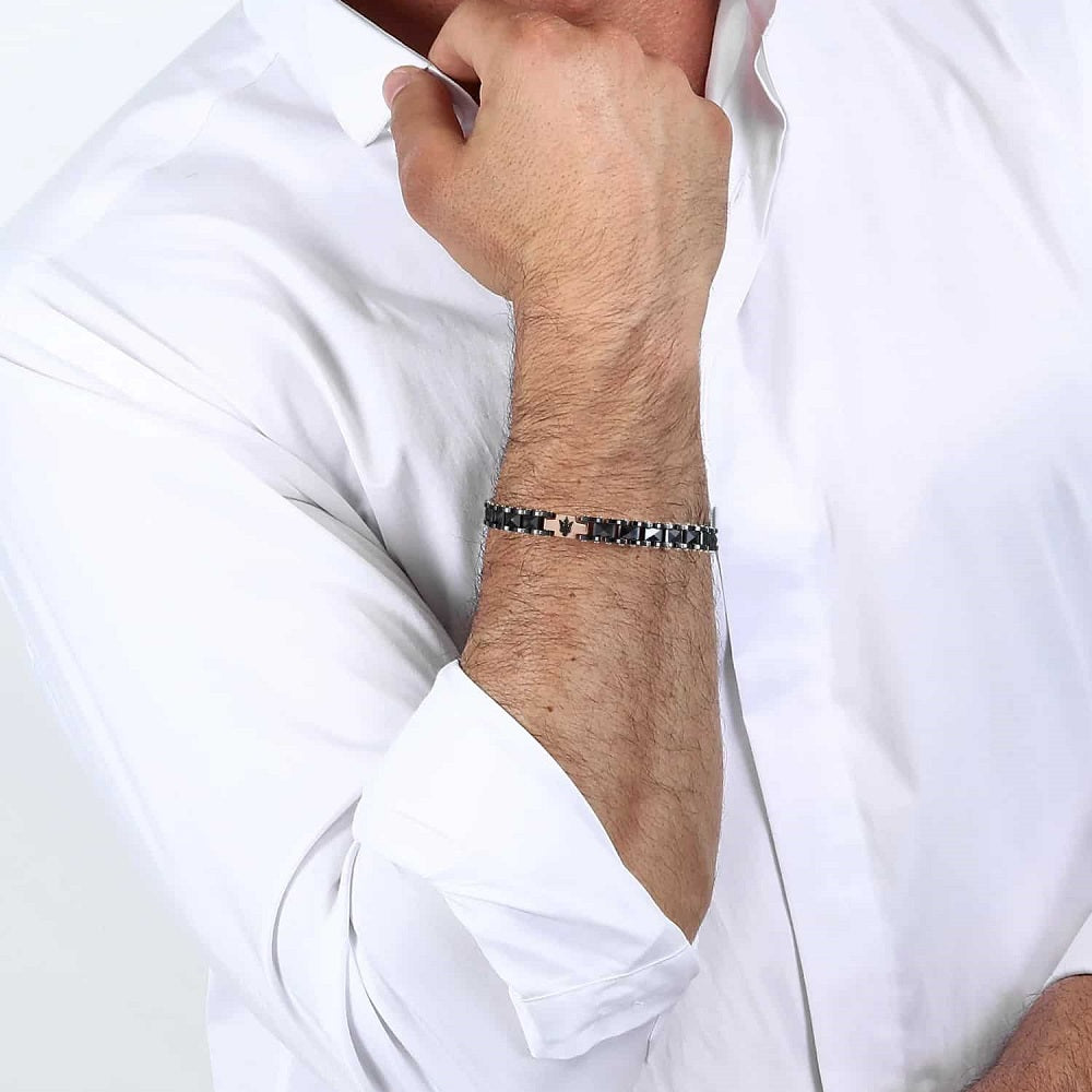 Bracciale Maserati JM422ATZ13 uomo-2b Gioielli