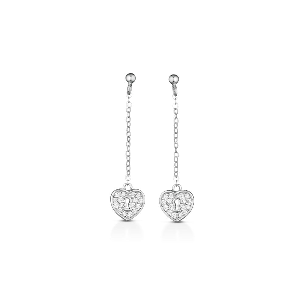Orecchini Kulto925 KE925-17 argento donna cuore-2b Gioielli