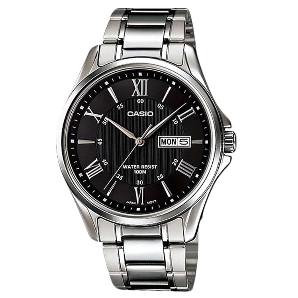 Orologio Casio Collection MTP-1384D-1AVEF uomo nero-2b Gioielli