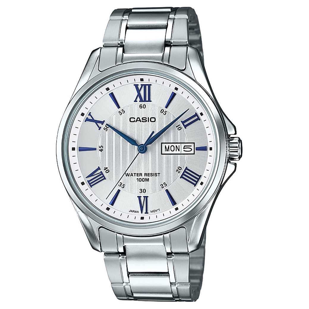 Orologio Casio Collection MTP-1384D-7A2VEF uomo silver-2b Gioielli