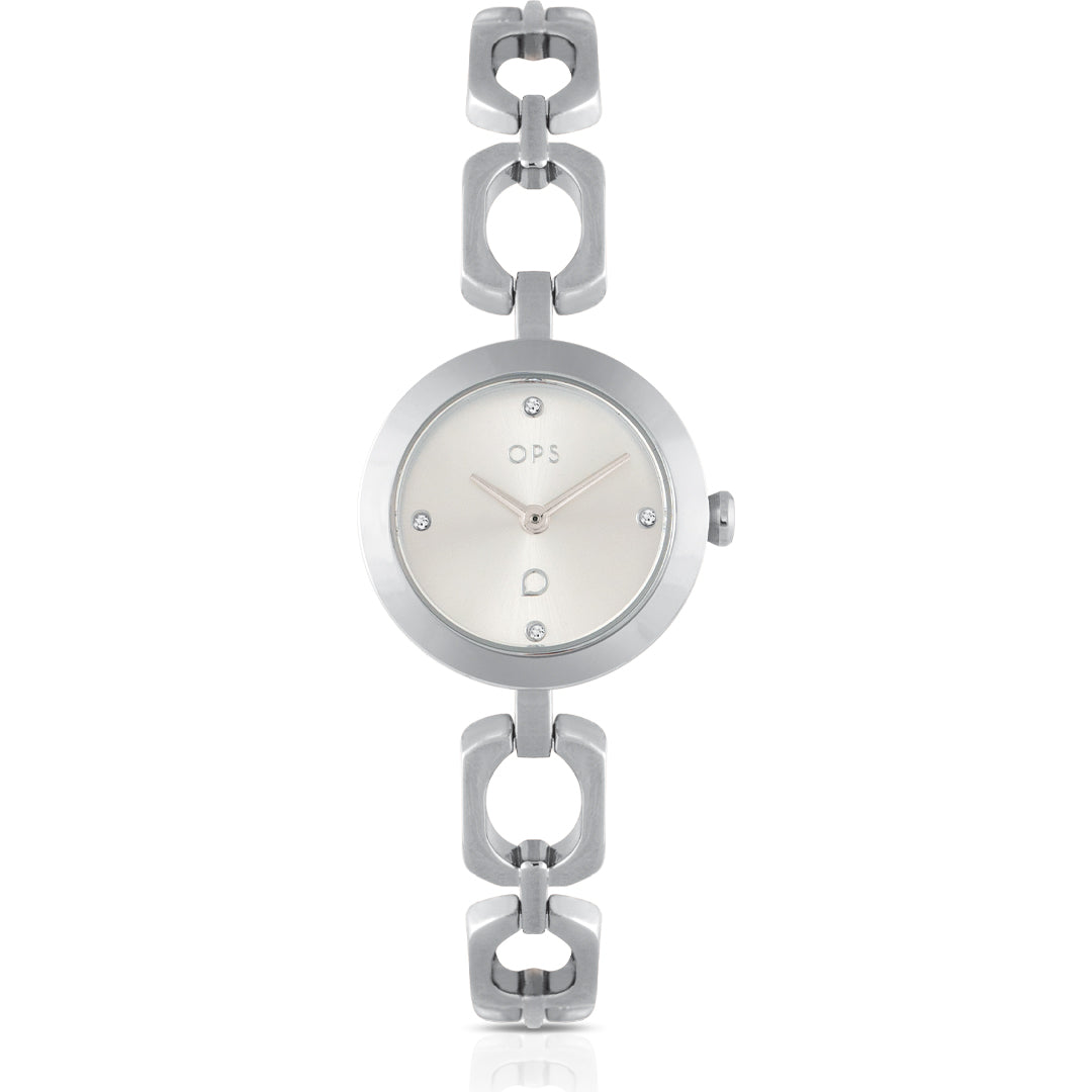 Orologio Ops Love Chain OPSPW-883 donna 28 mm-2b Gioielli