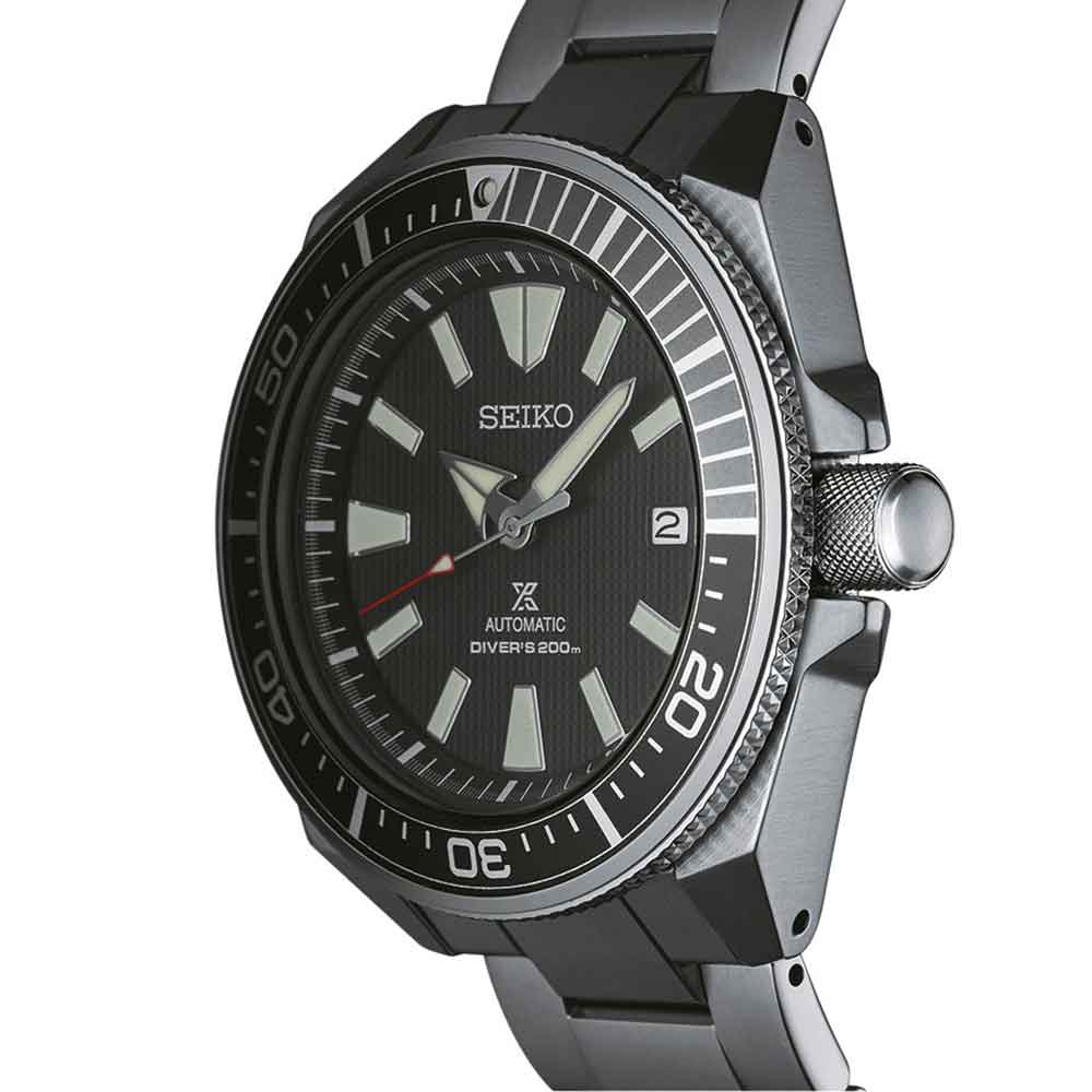 Orologio Seiko Prospex Samurai automatico nero SRPB51K1-2b Gioielli