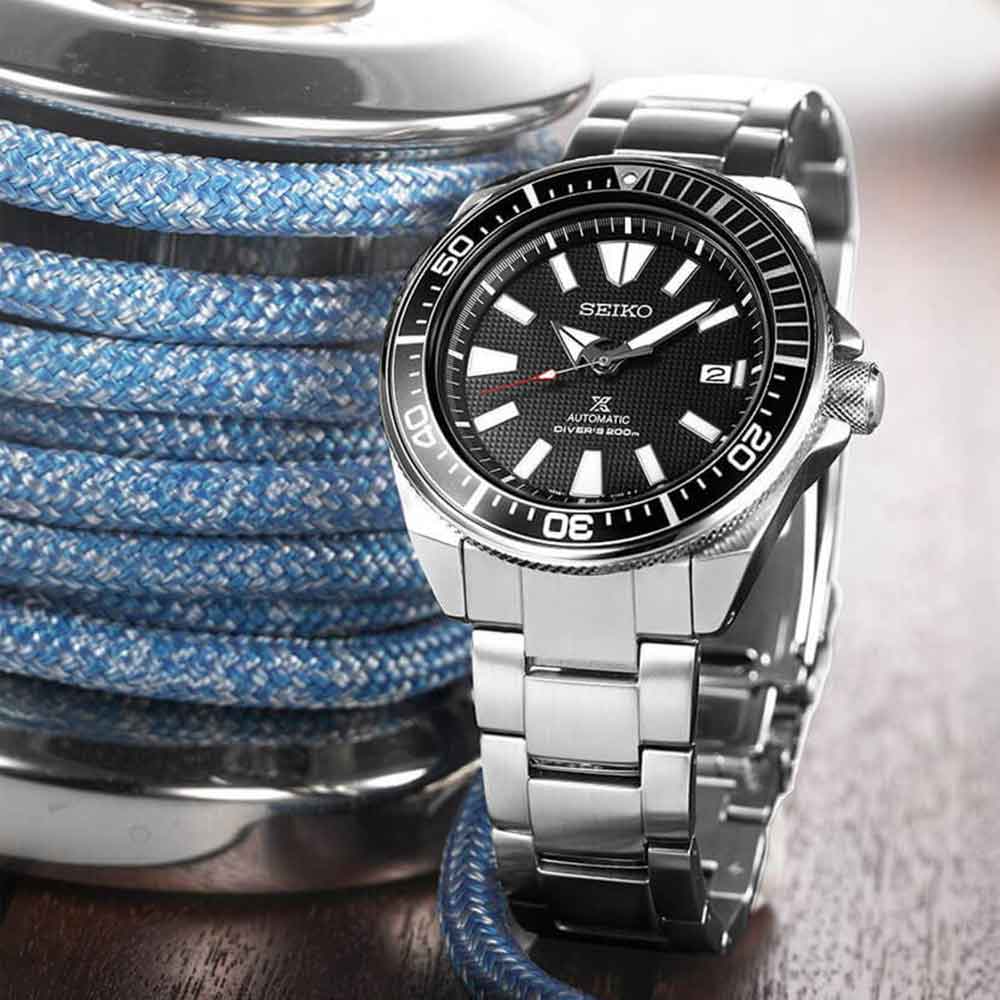 Orologio Seiko Prospex Samurai automatico nero SRPB51K1-2b Gioielli
