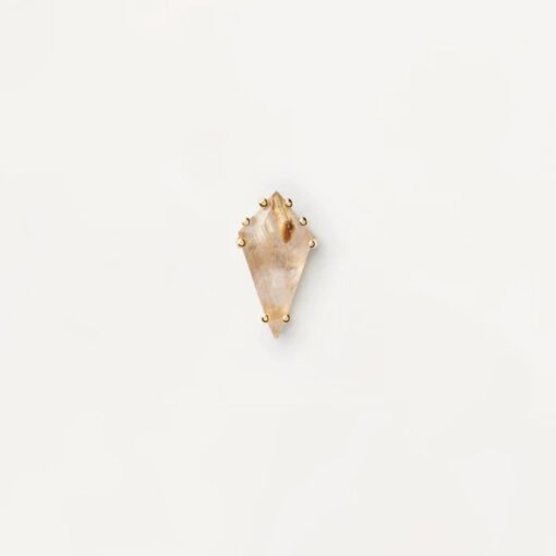 Mono orecchino PdPaola PG01-679-U Akiro quarzo rutilato argento donna-2b Gioielli