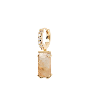 Mono orecchino PdPaola PG01-689-U Kaori quarzo rutilato argento donna-2b Gioielli