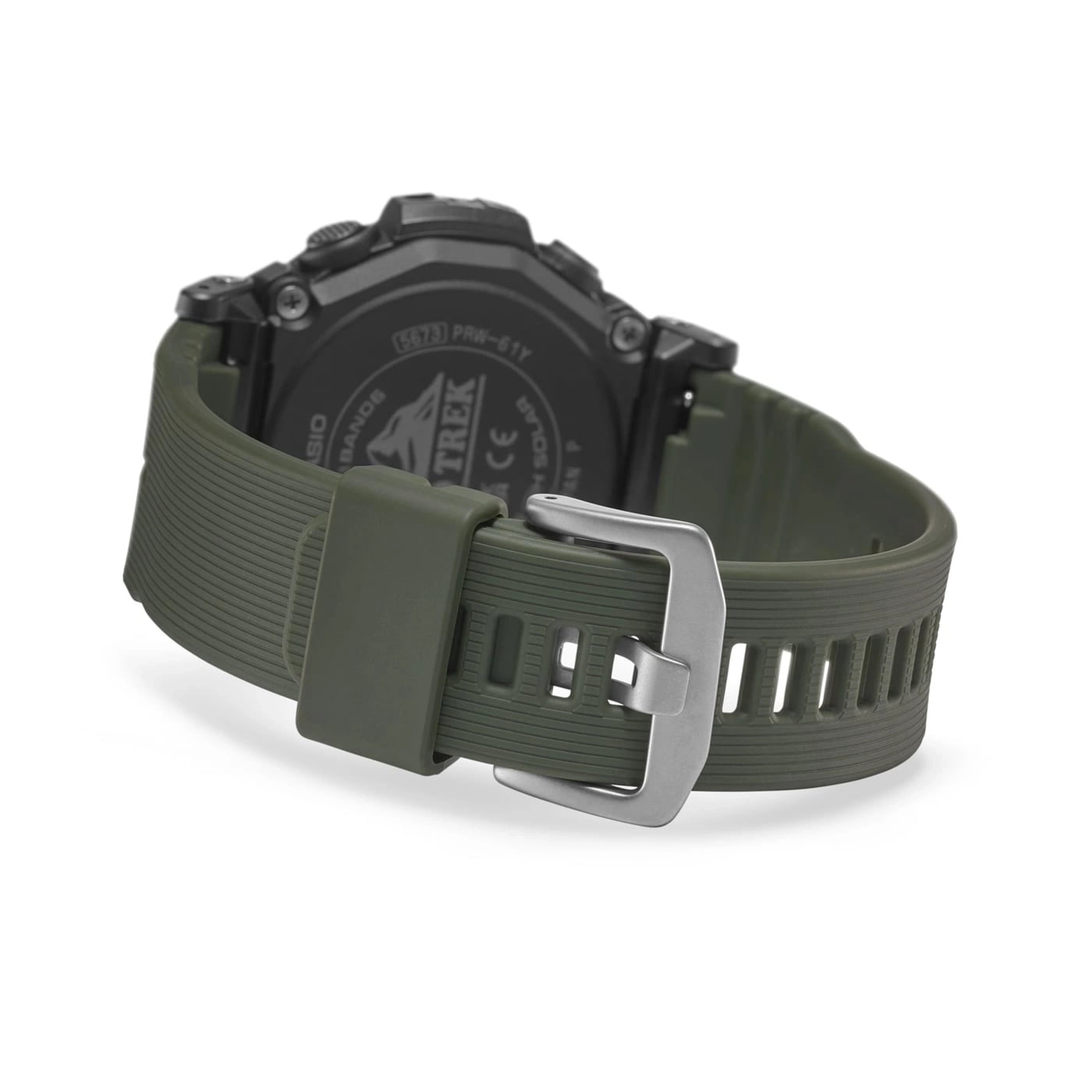 Orologio Casio Pro Trek PRW-61Y-3ER radiocontrollato solare uomo-2b Gioielli