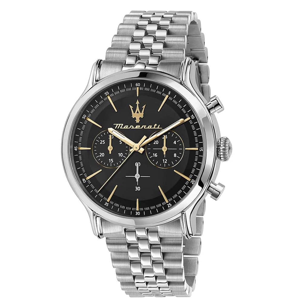 Orologio Maserati Traguardo R8873618017 cronografo uomo 45 mm-2b Gioielli