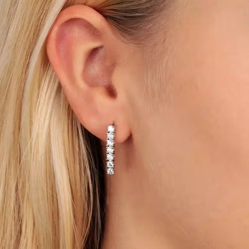 Orecchini Morellato Scintille SAQF27 donna argento-2b Gioielli