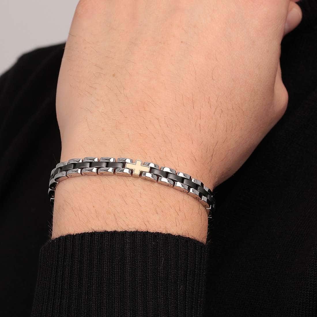 Bracciale Morellato Gold SATM04 oro 18Kt uomo-2b Gioielli