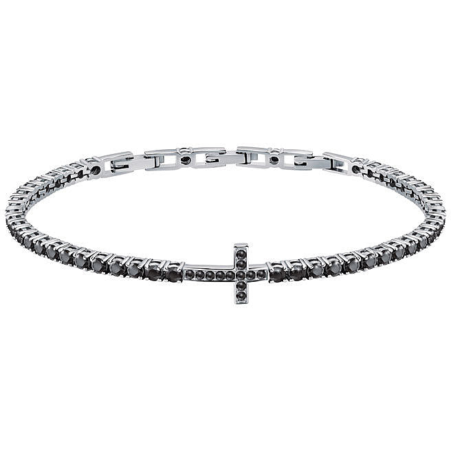 Bracciale Morellato Tennis SATT07 argento uomo-2b Gioielli