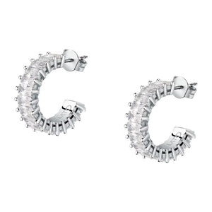 Orecchini Morellato Baguette SAVP06 argento donna-2b Gioielli