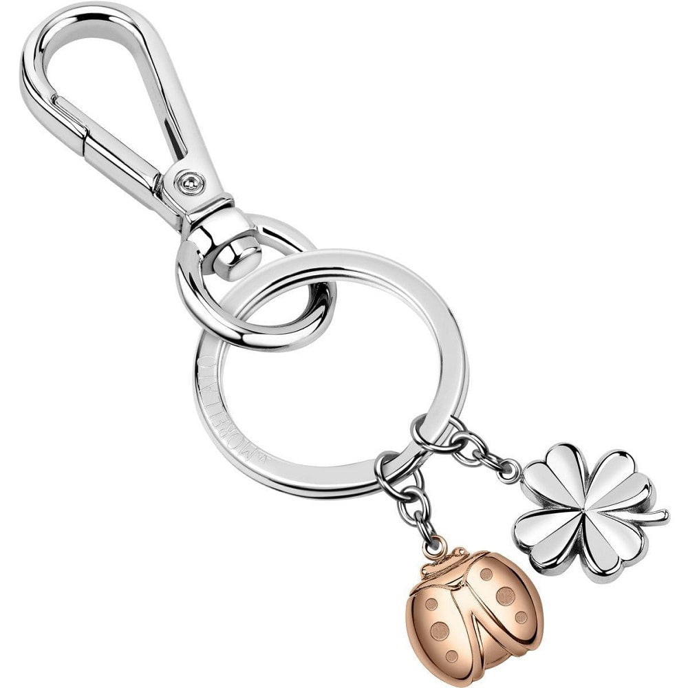 Portachiavi Morellato SD7166 quadrifoglio coccinella donna-2b Gioielli
