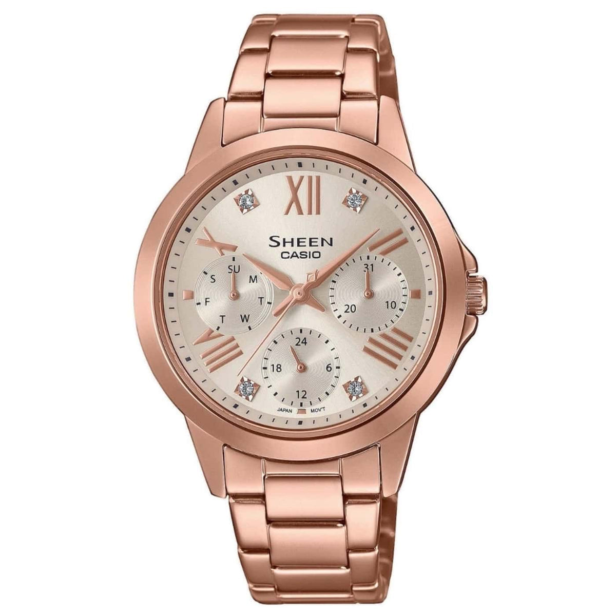 Orologio Casio Sheen SHE-3516PG-9AUEF donna 35 mm-2b Gioielli