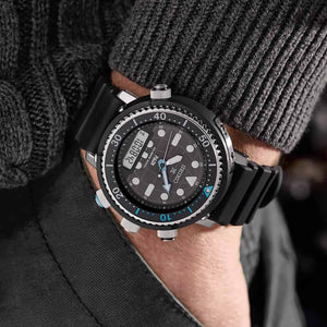 Orologio Seiko Prospex PADI SNJ035P1 Arnie Hybrid solare-2b Gioielli