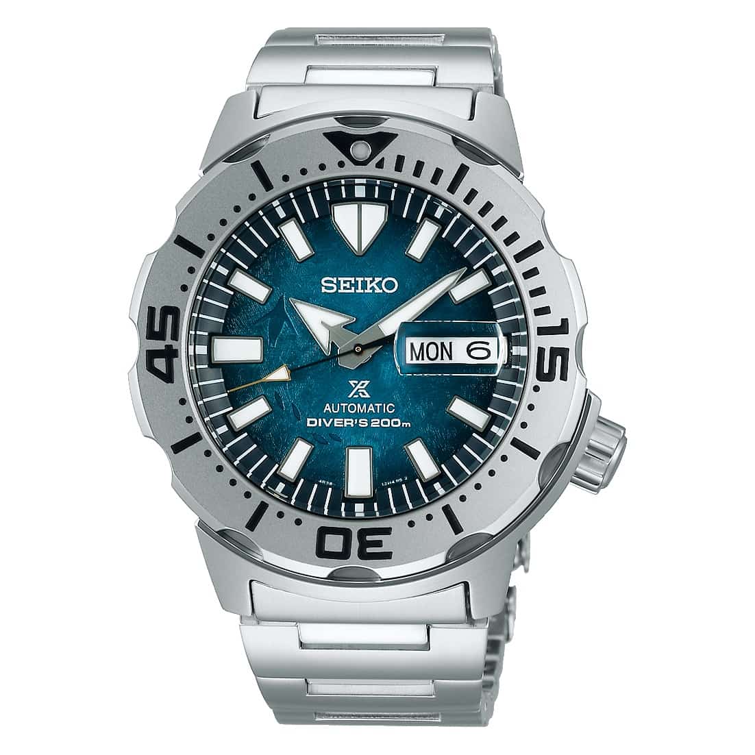 Orologio Seiko Prospex Monster Antarctica SRPH75K1 Save The Ocean diver automatico uomo-2b Gioielli