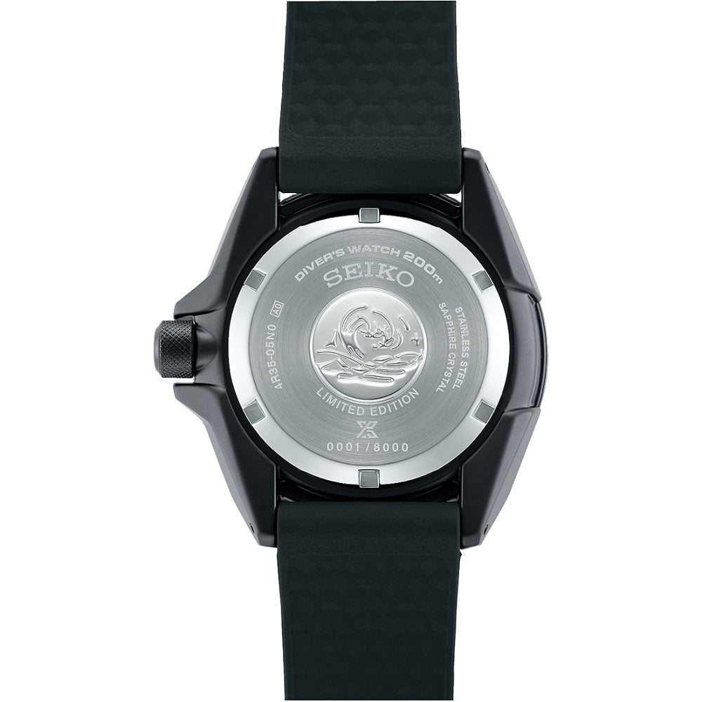 Orologio Seiko Prospex Black Series SRPH97K1 Night Vision Samurai Limited Edition-2b Gioielli