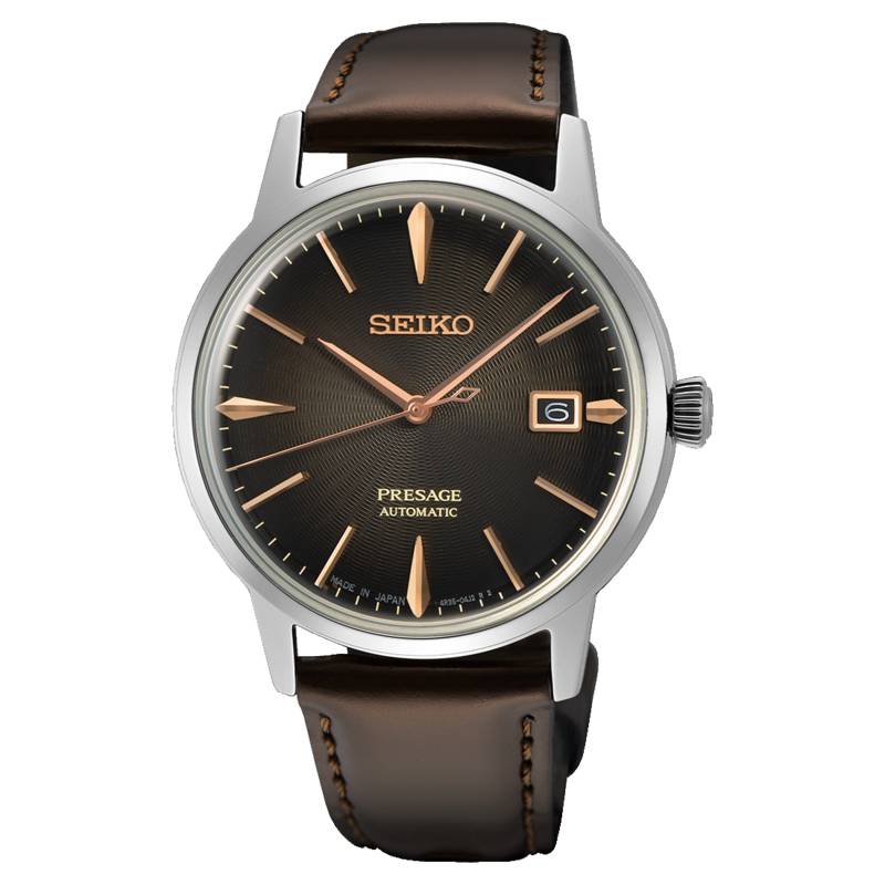 Orologio Seiko Presage Cocktail Irish Coffee SRPJ17J1 automatico uomo 40 mm-2b Gioielli