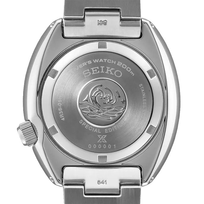 Orologio Seiko Prospex Turtle SRPJ35K1 Tropical Lagoon Special Edition automatico uomo 45 mm-2b Gioielli