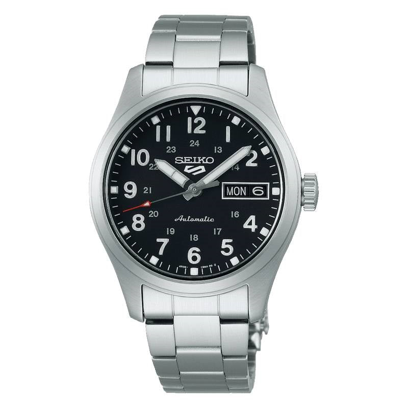 Orologio Seiko 5 Sport SRPJ81K1 Metal Midfield automatico uomo 36 mm-2b Gioielli