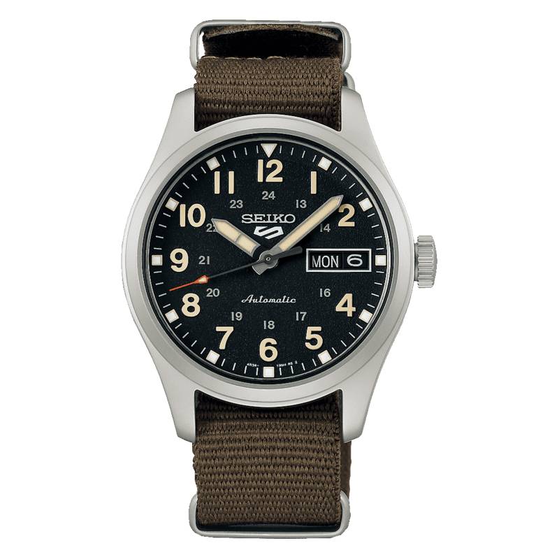 Orologio Seiko 5 Sport SRPJ85K1 Metal Midfield automatico uomo-2b Gioielli