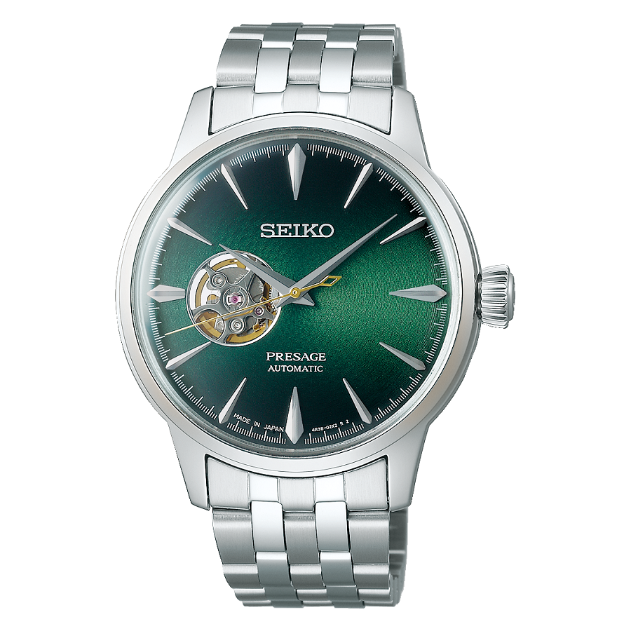 Orologio Seiko Presage Cocktail Grasshopper SSA441J1 automatico 41 mm-2b Gioielli