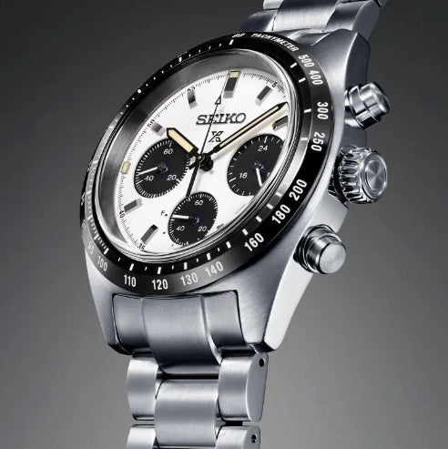 Orologio Seiko Prospex SSC813P1 Speedtimer Panda cronografo solare-2b Gioielli