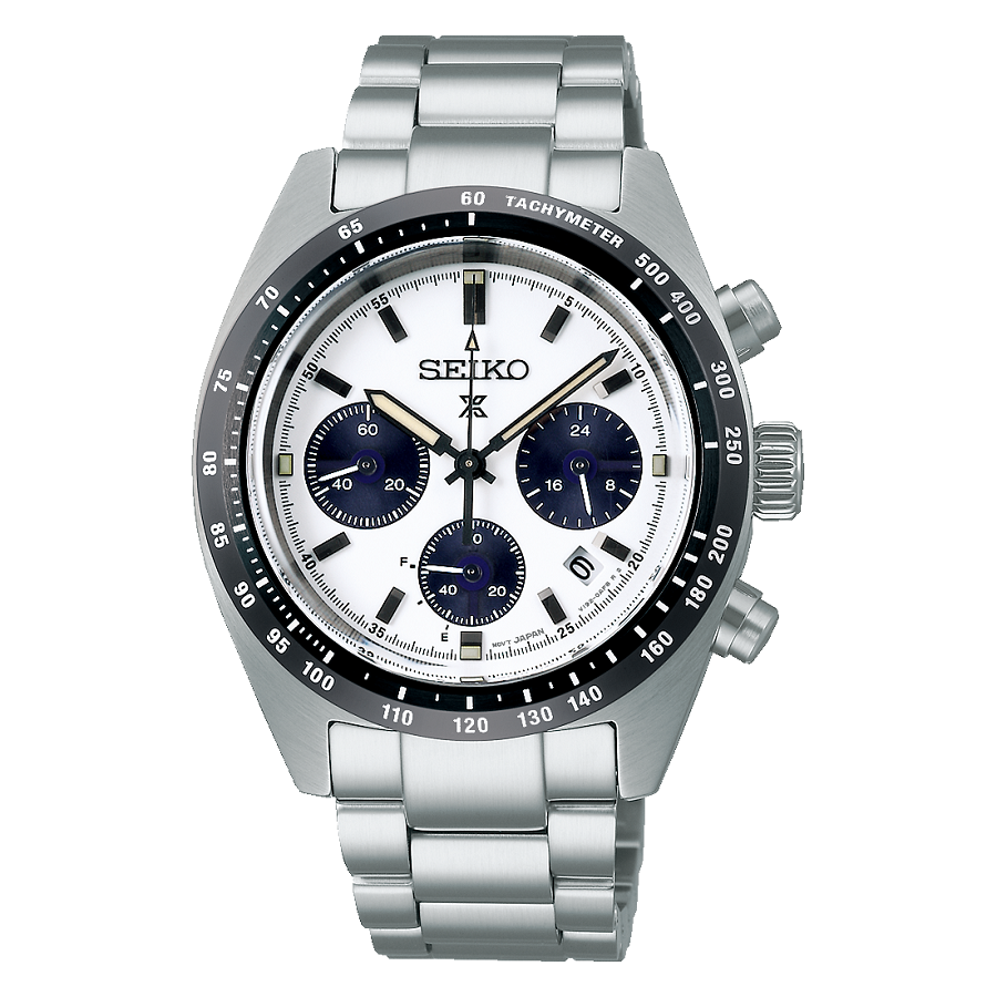 Orologio Seiko Prospex SSC813P1 Speedtimer Panda cronografo solare-2b Gioielli